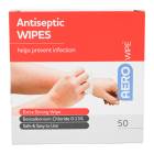 AERO Healthcare AW8050US AeroWipe™ Antiseptic Wipes with Benzalkonium Chloride - Front View