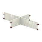 Pegasus B10D-1/4 ABS 1/4 Divider Set for 4" Baskets