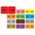 Barkley FMBLM Match BAMM Series Month Code Roll Labels - 3/4"H x 1 1/2"W
