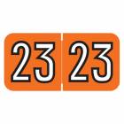 2023 Year Labels - Barkley Compatible - Size 3/4" H x 1 1/2" W