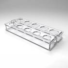 Poltex BIOP55 10-Place Biopsy Specimen Cup Holder, Stackable