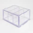 Poltex BTSYSLGDWRDIV5 Benchtop Storage System Large Drawer with Dividers
