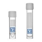 MTC Bio Transport Tube with Attached Screw Cap, FreezeTech™ Temperature Indicator, Sterile with Blue Temperature Indicator Patch