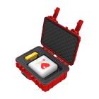 AERO Healthcare CardiAct™ LIFEPAK® CR2 AED with Cellular and WiFi Connectivity, Rugged Case, Opened Case