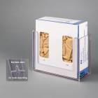 Poltex CHEMO1-W ChemoPlus™ Neoprene Hand Glove Box Holder - 1 Box Capacity, Wall Mount (Glove box not included.)