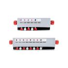 LW Scientific CTL-DIFM-05KY and CTL-DIFM-08KY Manual Differential Counter, 5-Key and 8-Key - Top View