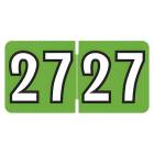 Arden Label CYPK-27 Colwell Compatible CYPK Series 2027 Year Labels - Size 1/2" H x 1" W