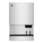 Hoshizaki DCM-500BAK-OS OptiServe™ Series Air-Cooled Countertop Small Cubelet Ice and Water Dispenser with Built-In Storage Bin - Up to 597 lb/24-Hour Ice Production