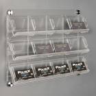 Poltex DECOBUSCRD12-W Deco Business Card Display (Business Cards are Not Included)