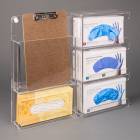 Poltex DECOGLVTISCLP-W Deco Glove Tissue Clipboard Holder (Glove Boxes, Gloves, Tissue Box, Tissues, and Clipboard are Not Included)