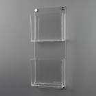 Poltex DECOMAGVRT-W Deco Magazine Rack, Vertical