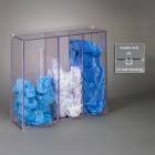 Poltex DISP3-W Multi-Dispenser with Lid - Wall Mount (PPE Supplies are Not Included)