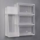 Poltex DISTATFR-W Frosted Acrylic Disinfecting Station, Wall Mount