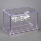 Poltex DRUGBX854 Locking Medication Box, 8" W x 4" D x 5 "H
