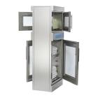 Enthermics EC1350BL-PT-CSWRH2L-NCWRH2L Titan Series Pass-Through Dual Cavity Combination Warmer, 13.30 Cubic Feet - Right-Hinged Windowed Door, With 4 Locks (Irrigation Bottles and Blankets are Not Included)