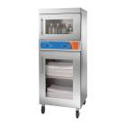 Enthermics EC1850BL Titan Series Dual Cavity Combination Warmer, 18.50 Cubic Feet - Right-Hinged Windowed Door (Irrigation Bottles and Blankets are Not Included)