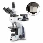 Globe Scientific EIS-1053-PLPOLRI-HDS iScope Trinocular Compound Microscope, EWF 10x/20mm Eyepieces, Quadruple Nosepiece with Plan PLPOLRi, HD-Mini Camera