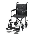 Everest & Jennings® EJ786-1 Lightweight Aluminum Transport Chair - 19" W x 16" D, Black