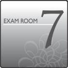 Clinton EX7-S Standard Exam Room Sign 7