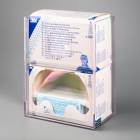 Poltex FACESHLD2VM Face Mask with Shield Holder, 2 Box Capacity (Mask Boxes and Masks are Not Included)