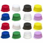16mm Snap Caps for 16mm Glass and Evacuated Tubes - Polyethylene