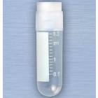 CryoClear Cryogenic Vial 2.0mL - External Threads - Attached Screwcap - Round Bottom - Sterile