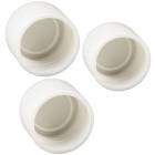 Screw Cap for 5mL False Bottom Tubes with Threads - White