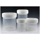 Tite-Rite PP Containers with Separate White PE Screw Caps