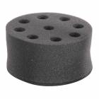 Globe Scientific GVM-AS-ADAPT8-16 Foam Tube Holder for Use with GVM-AS Vortex Mixer - 8 x 16mm Tubes