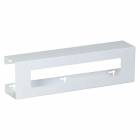 Double Slimline White Steel Glove Box Holder