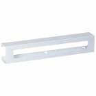 Triple Slimline White Steel Glove Box Holder