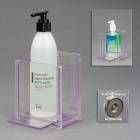 Poltex HANDSANS-M Hand Sanitizer Holder - 3.5" W x 2.4" D x 3.9" H, Magnet Mount (Hand Sanitizers are Not Included)