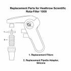 Replacement Pipette Adapter - Silicone - For Heathrow Scientific HS1000RFU