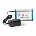 IsoLux IL-2341 Battery Charger for IsoLED Magnum Portable LED Surgical Headlight.  Image shown with Battery Pack which is not included.