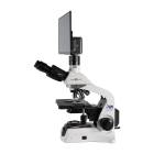 LW Scientific INS-T4BV-IPL3 Innovation Trinocular Biological Microscope with BioVID 4K Camera and 13.3" Monitor