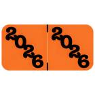 2026 Year Labels - Jeter Compatible JTYM Series - Size 3/4" H x 1 1/2" W