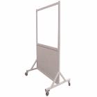 Phillips Safety LB-3048-MRI MRI Safe Mobile Lead Barrier Glass Window 48" H x 30" W