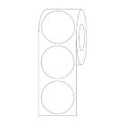 Globe Scientific LCR-25W Cryogenic Label Roll for 50 mL Tubes - 25 mm Dots