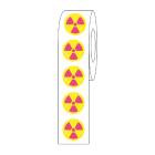 Globe Scientific LCR-95RAD Cryogenic Radioactive Label Roll - 9.5 mm Dots