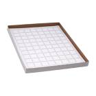 Globe Scientific LCS-25X25W Cryogenic Label Sheet for Microscope Slides - 25 mm x 25 mm