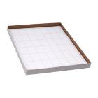Globe Scientific LCS-28X44W Cryogenic Label Sheet for Racks and Boxes - 28 mm x 44 mm