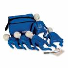 CPR Prompt Training and Practice Manikin - TPAK 50 Infant 5-Pack, Blue
