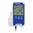 Thermco LTUTRED30WIFI WiFi Data Logger with LCD Display - Front View with Buffer Bottle
