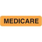 MEDICARE Label - Size 1 1/4"W x 5/16"H