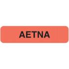 AETNA Label - Size 1 1/4"W x 5/16"H