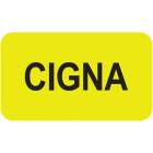 CIGNA Label - Size 1 1/2"W x 7/8"H