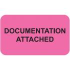 DOCUMENTATION ATTACHED Label - Size 1 1/2"W x 7/8"H