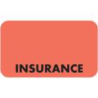 INSURANCE Label - Size 1 1/2"W x 7/8"H