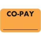 CO-PAY Label - Size 1 1/2"W x 7/8"H