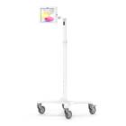 Compulocks MCRSTDEXW209SWLW Premium Medical Rolling Cart with Swell Secured Enclosure for iPad 10th-11th A16 Gen - Extended Arm (Tablet is Not Included)